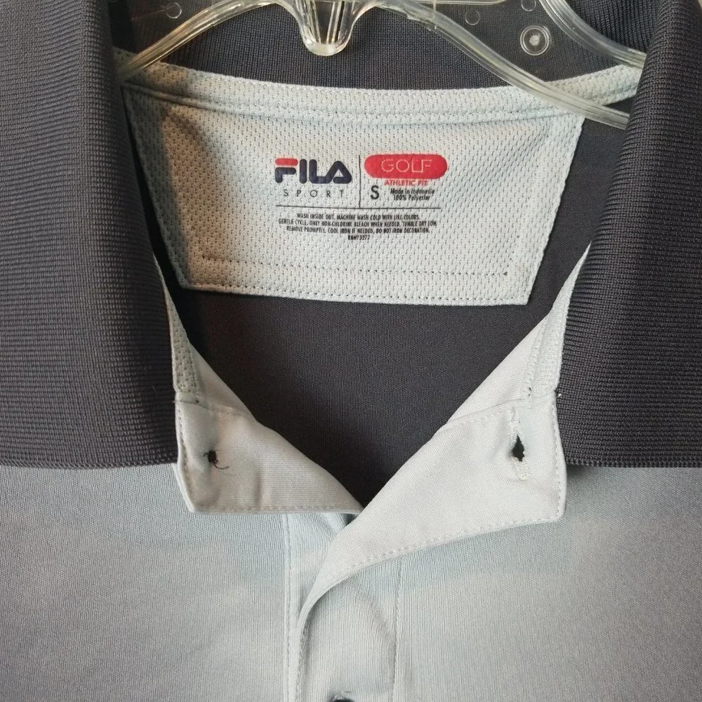 FILA Sport Golf Polo Shirt Size SMall Men's